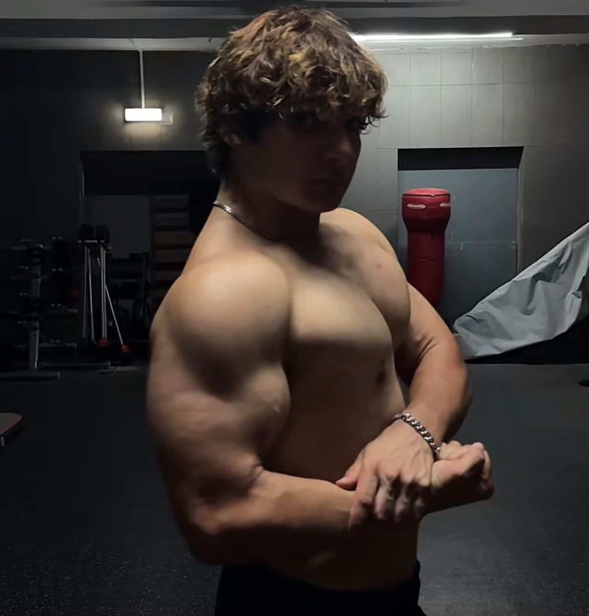 Drew Nezi training